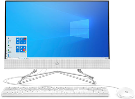 All in one - HP 22-df0036ns, 21.5" Full-HD, Intel® Celeron® J4025, 8 GB, 256 GB SSD, Windows 10 Home, Blanco