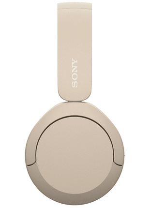 Auriculares inalámbricos - Sony WH-CH520, Bluetooth, 50 horas de autonomía, Carga rápida, 360 Audio, Conexión multipunto, Cascos estilo diadema, Beige