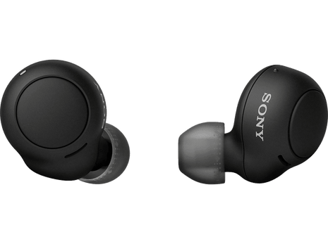 Auricular True Wireless - Sony WFC500B, Resistente al agua, Voice assist., Bluetooth, Carga rápida, 20h, Negro