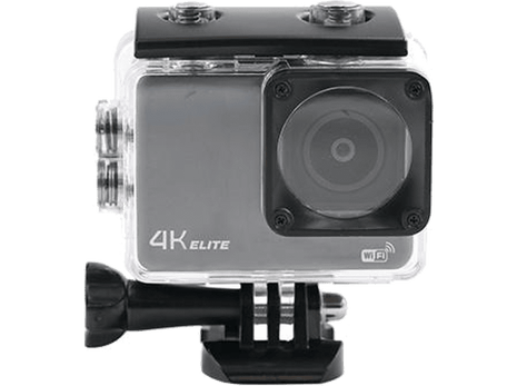 Cámara deportiva - SK8 Élite Cam 4K, Vídeo Ultra HD, Wi-Fi, Super angular, Sensor SON