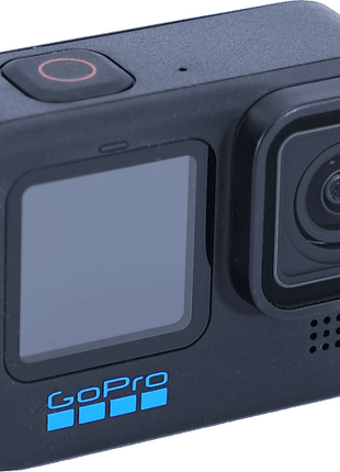 Cámara deportiva - GoPro Hero 10 Black, 5.3K60, 23 MP, SuperFoto, HDR, HyperSmooth 4.0, Sumergible 10m, Negro