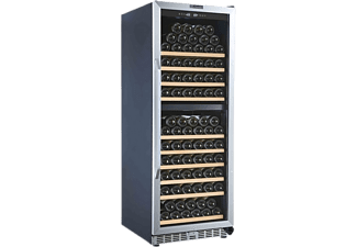 Vinoteca - La Sommelière MZ135DZ, 135 botellas, Compresor, Luz LED, Termómetro digital, 162.5 cm, Negro