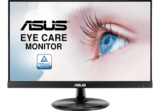 Monitor - ASUS VP229Q, 21.5" FHD, IPS, 1 ms MPRT, 75 Hz, AMD FreeSync™, Ultra Low Blue Light, VESA, Negro
