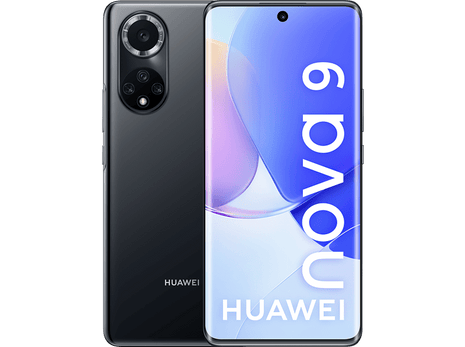 Móvil - Huawei Nova 9, Negro, 128 GB, 8 GB RAM, 6.67" FHD+ 120 Hz, Snapdragon 778G 4G, 4300 mAh, Android