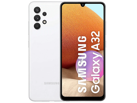 Móvil - Samsung Galaxy A32, Blanco, 128 GB, 4 GB RAM, 6.4" AMOLED Full HD+, Octa-Core, 5000 mAh, Android