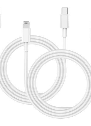 Cable USB C a Lightning 2Pack 2 m, cable de carga para iPhone certificado por Apple MFi, carga rápida USB C para iPhone 13/13 mini/13 Pro/13Pro Max/12/12 mini/12Pro/12 Pro Max/11/X/MacBook