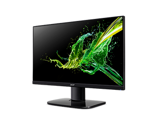 Monitor - Acer KA242Y, 23.8", 1ms, Full HD 1920 x 1080, HDMI, FreeSync, 250 cd/m², 75 Hz, IPS, Negro