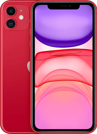 Apple iPhone 11, Rojo, 64 GB, 6.1" Liquid Retina HD, Chip A13 Bionic, iOS, (PRODUCT)RED™