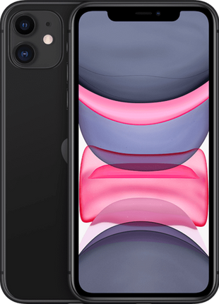 Apple iPhone 11, Negro, 128 GB, 6.1" Liquid Retina HD, Chip A13 Bionic, iOS