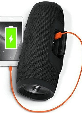 Altavoz inalámbrico - JBL Charge 3, Bluetooth, Resistente al agua, Micrófono, Negro - Join Banana