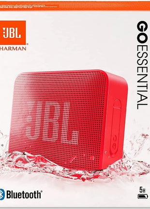 Altavoz inalámbrico - JBL Go Essential, 3.1 W, Bluetooth 4.2, Hasta 5 horas, IPX7, Rojo - Join Banana
