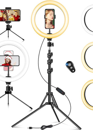 Aro Luz Led Con Clip Para Celular Selfie Video Tik Tok LG