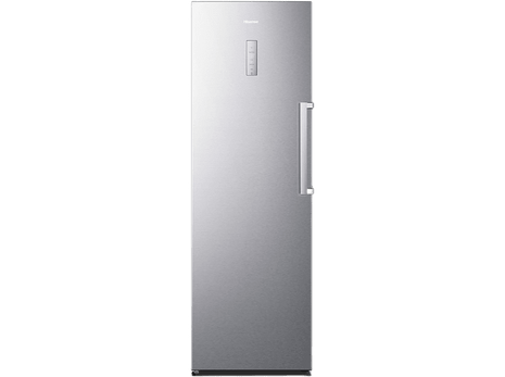 Congelador vertical - Hisense FV354N4BIE, 260 l, 5 cajones, 185.5 cm, Refrigerante R600a, 41 dB, Gris