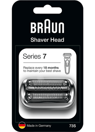 Accesorio afeitadora - Braun Series 7 73S, Cabezal de recambio, Eléctrica, Compatible Con la Series 7, Negro