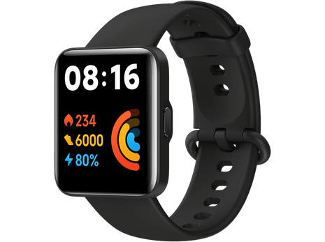 Smartwatch - Xiaomi Redmi Watch Lite 2, 1.55" TFT, Sensor de pulso, Bluetooth, Autonomía 10 días, 21 cm, Negro