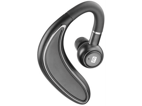 Auricular inalámbrico - Cellular Line BTBOLDK, Bluetooth, Gancho de oreja, Monoaural, 24h de autonomía, Negro