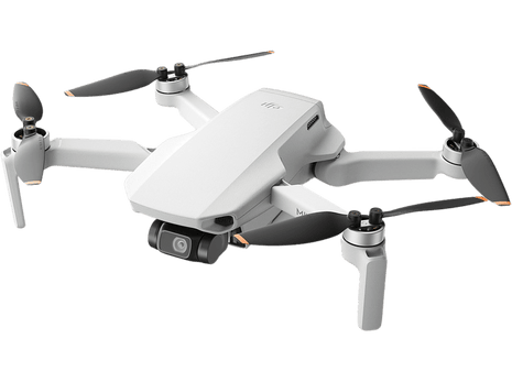 Drone - DJI Mini SE Fly More Combo, 12 MP, Vídeo 2.7K, WiFi, 1/2.3” CMOS, 30min, 2600mAh, Altitud 3 km, Blanco