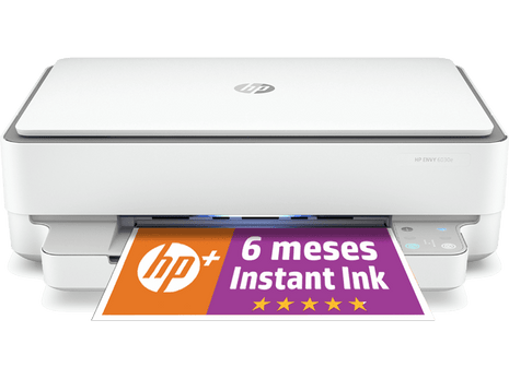 Impresora multifunción - HP Envy 6030e,Color/Mono,10 ppm,Inyección,Wi-Fi, 6 meses de impresión Instant Ink HP+