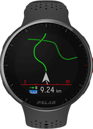 Reloj deportivo - Polar Pacer Pro, Negro