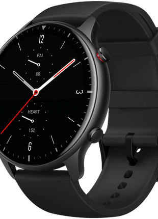 Reloj deportivo - Amazfit GTR2 Sport Edition, 46mm, 1.39", AMOLED, 5 ATM, GPS, Bluetooth, Llamadas, Negro