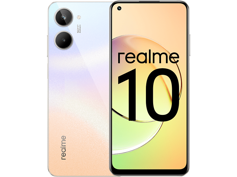 Móvil - REALME 9, Blanco, 128 GB, 4 GB RAM, 6,6 , Full HD+