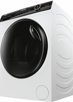 Lavadora secadora - Haier I-Pro Series 5 HWD90-B14959U1, 9 kg + 6 kg, 1400rpm, Motor Direct Motion, Antibacterias, Wi- Fi, Blanco