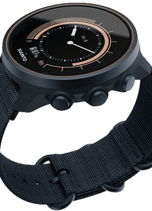 Reloj deportivo - Suunto 9 Baro, 1.39", 14 días, Bluetooth, Certificación 810H, GPS, Brújula, Azul Granito