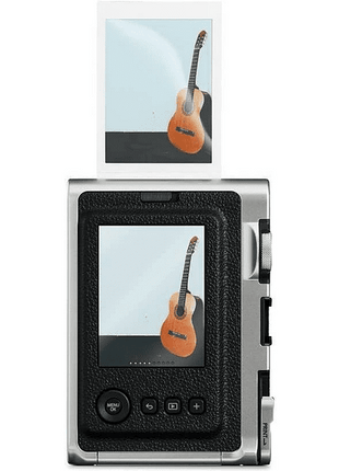 Cámara instantánea - Fujifilm Instax Mini Evo, ISO100 a 1600, CMOS 1/5 pulgada, 2560 × 1920 píxeles, Negro