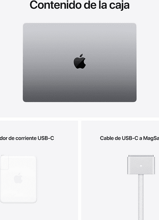 Apple MacBook Pro (2021), 16.2 " Retina, Chip M1 Pro, 16 GB, 1 TB, MacOS, Gris espacial