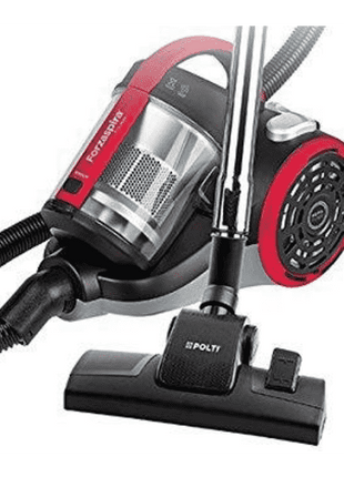 Bagless vacuum cleaner - Polti Forzaspira C110 Plus, 800 W, 2l, Suitable for parquet, HEPA, Cyclonic, Black