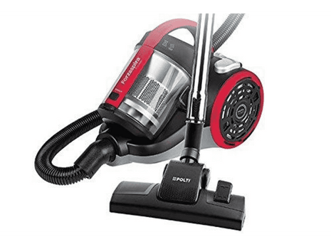 Bagless vacuum cleaner - Polti Forzaspira C110 Plus, 800 W, 2l, Suitable for parquet, HEPA, Cyclonic, Black