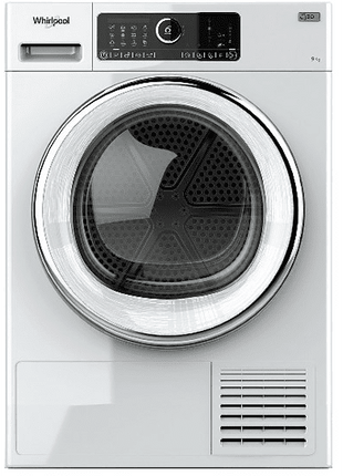 Secadora -  Whirlpool ST U 92X EU, Bomba de calor, 9 kg, 18 programas, A++, Blanco