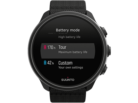 Reloj deportivo - Suunto 9 Baro, Wear OS, 1.39", 14 días, Bluetooth, Resistencia al agua 810H, GPS, Brújula, Negro