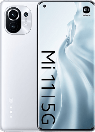 Móvil - Xiaomi Mi 11 5G, Blanco, 256 GB, 8 GB RAM, 6.81" WQHD+, Qualcomm® Snapdragon™ 888, 4600 mAh, Android