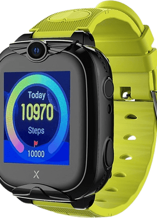 Smartwatch - Xplora XGO2, Para niños, 1.4", 0.3 MP, 3 días, 4G, Llamadas, Mensajes, Android, IP67, Verde