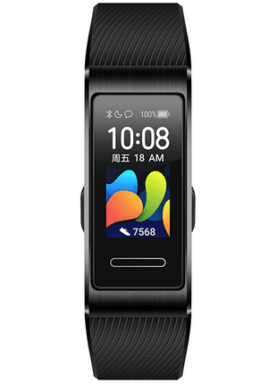 Activity bracelet - Huawei Band 4 Pro, AMOLED, Accelerometer, Gyroscope, Proximity, Black