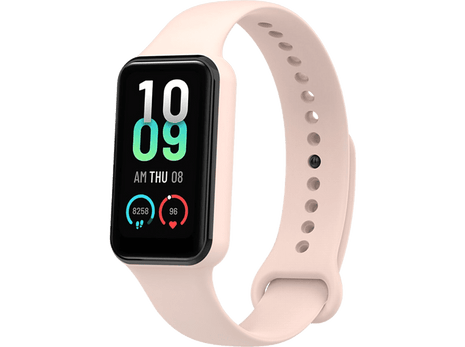 Smartwatch - Amazfit Band 7, 1.47" AMOLED Screen, PPI 282, 198x368 Resolution, 5 ATM Water Resistant, Pink