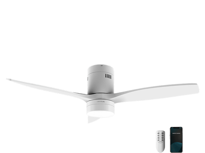 Ventilador de techo - Cecotec EnergySilence Aero 5600 White Aqua