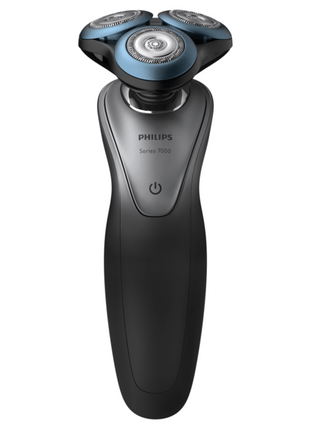 Afeitadora eléctrica - Philips  S7970/26, Para pieles sensibles, Seco y húmedo, Cortapatillas, SmartClean