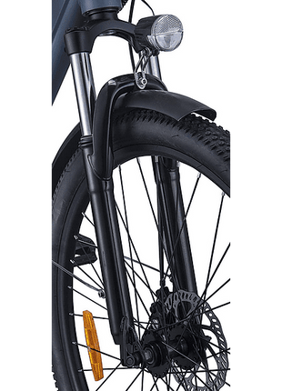 Bicicleta eléctrica - Nilox X7, 25km/h, 250W, Autonomía 45km, 21 Vel. Shimano, Azul