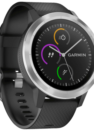 Sports watch - Garmin VivoActive 3, Black, GPS, Heart rate, Connect IQ, Garmin Pay