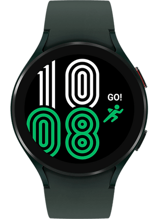 Smartwatch - Samsung Watch 4 LTE, 44 mm, 1.4", 4G LTE, Exynos W920, 16 GB, 350 mAh, IP68, Green