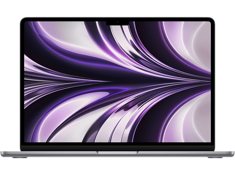 Apple MacBook Air (2022), 13.6" Retina, Apple M2 Chip, 8-Core GPU, 8 GB, 256 GB SSD, macOS, Magic Keyboard Touch ID, Space Gray