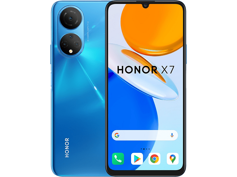 Móvil - Honor X7 4G, Ocean Blue, 128 GB, 4 GB RAM, 6.74 , HD+, Qualco –  Join Banana