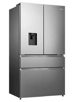 Frigorífico americano - Hisense French Door RF749N4WIF, 579 l, No Frost, 178.5 cm, Depósito de agua, FastFreeze, Inox