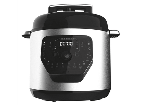 Food processor - Cecotec GM Model H, Programmable 24 Hours, 6L, Hinged lid, 19 modes, Inox
