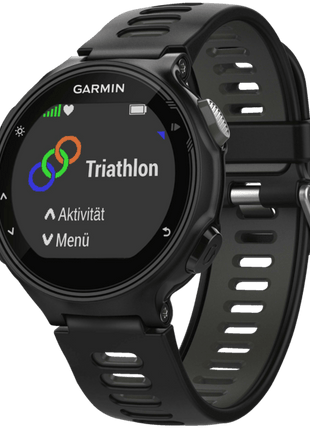 Sports watch - Garmin Forerunner 735XT, Black and grey, GPS, Heart rate monitor