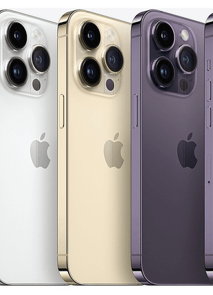 Apple iPhone 14 Pro, Plata, 128 GB, 5G, 6.1", Pantalla Super Retina XDR, Chip A16 Bionic, iOS