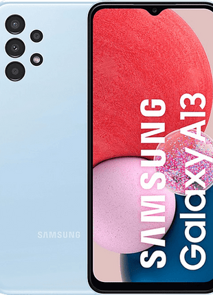 Móvil - Samsung Galaxy A13, Azul Claro, 32 GB, 3 GB RAM, 6.6" Full HD+, MediaTek Octa-Core, 5000 mAh, Android 12