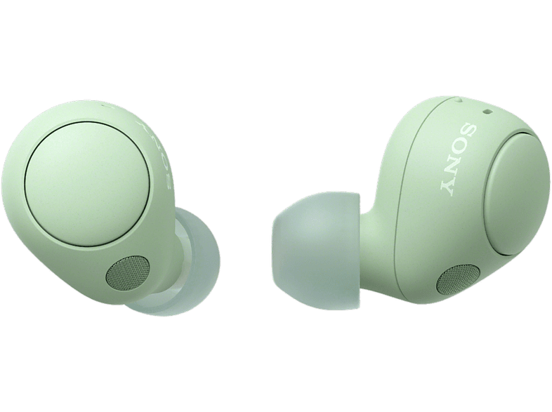 Auricular True Wireless  Sony WFC500G, Carga rápida, Autonomía 20h, Google  Assistant, Siri, Con funda, Bluetooth, IPX4, Cascos inalámbricos, Verde